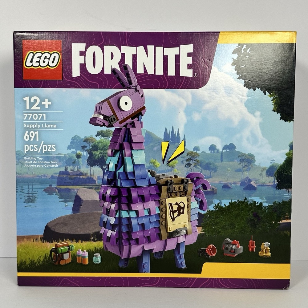 LEGO Fortnite Supply Llama 77071 Building Set 691 Pieces New Sealed